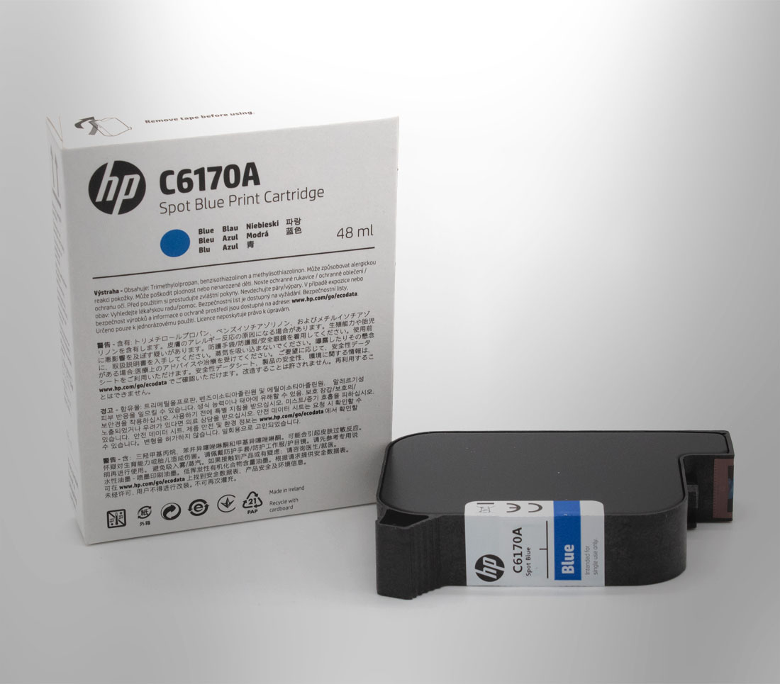 HP 2580 Solvent Black Ink Cartridge | Think Ink